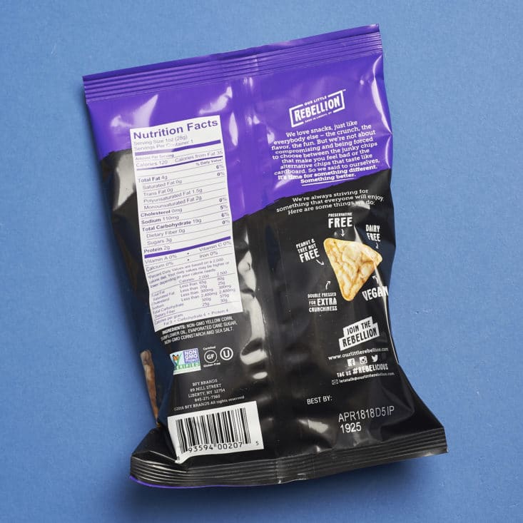 SnackSack May 2017 Box