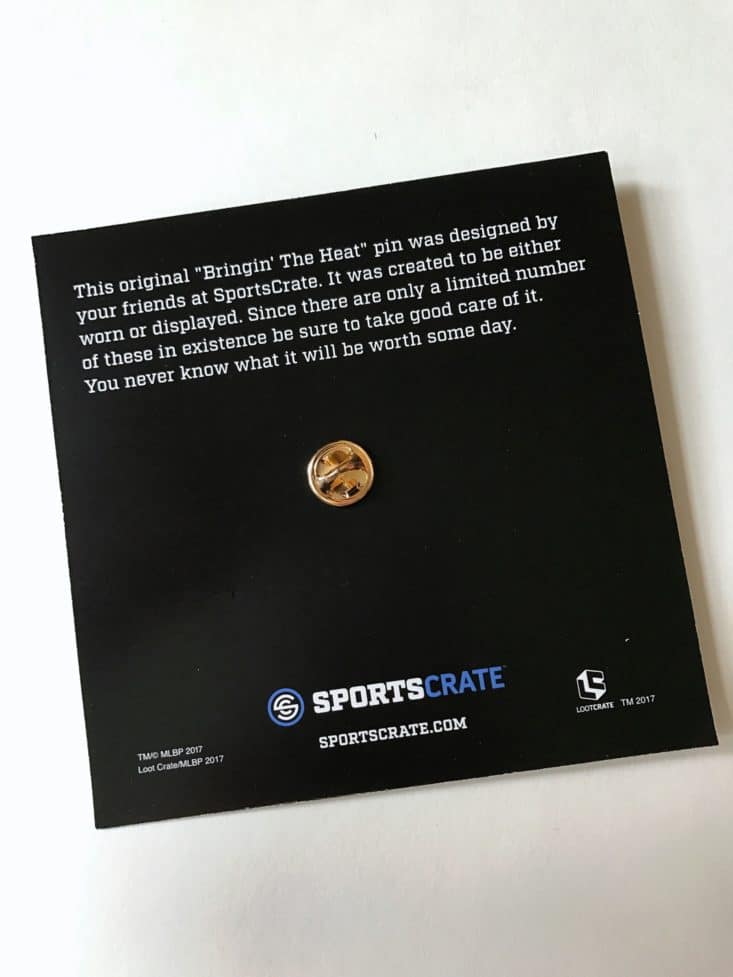 Sports Crate by Loot Crate - Yankees - May 2017