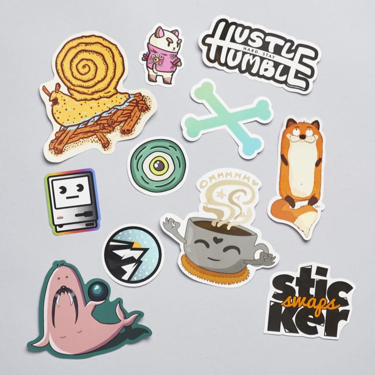 Check out my first-ever Sticker Swaps review!