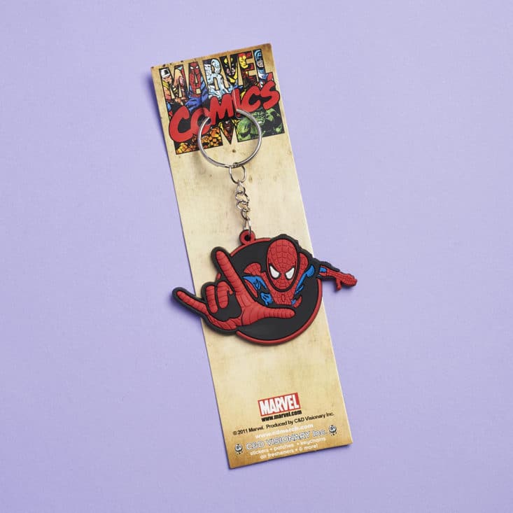 Teeblox - May 2017 - Spider-Man keychain