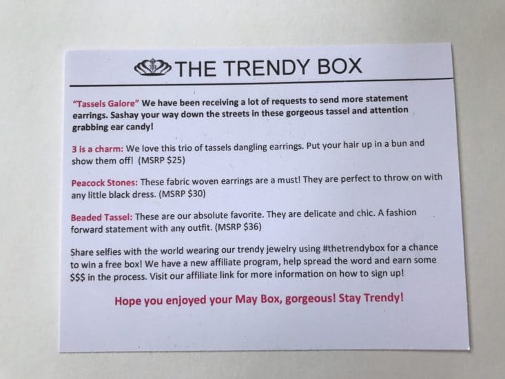 The Trendy Box May 2017