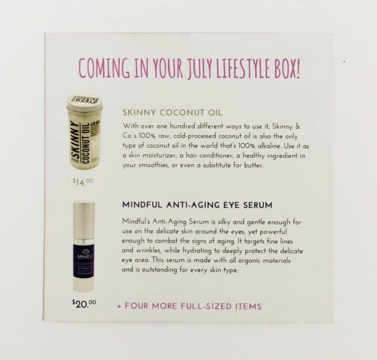 Yogi Surprise Box June 2017