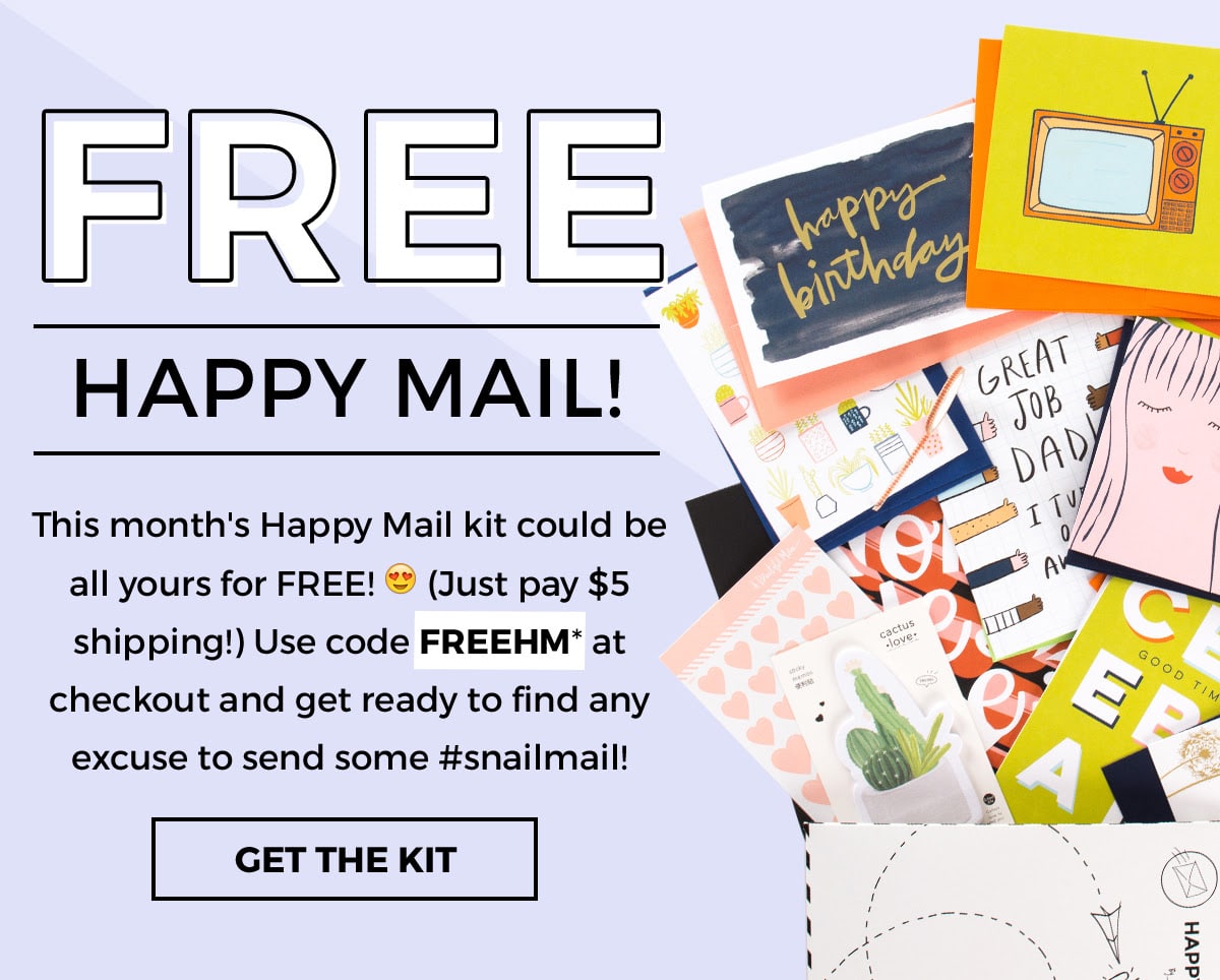 A Beautiful Mess Coupon – Free May 2017 Happy Mail Box with Subscription!