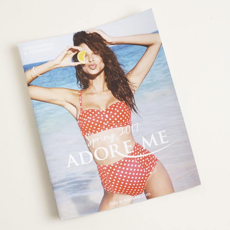 Adore Me Lingerie July 2017 Subscription Box