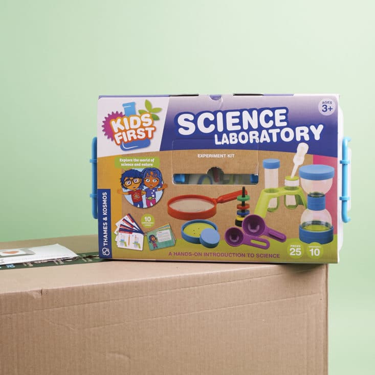 Amazon STEM Club July 2017 Review & Unboxing Ages 3-4 - Science Laboratory