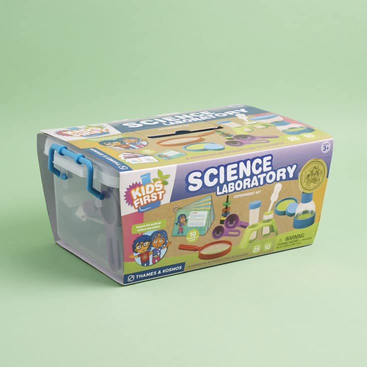 Amazon STEM Club July 2017 Review & Unboxing Ages 3-4 - Science Laboratory