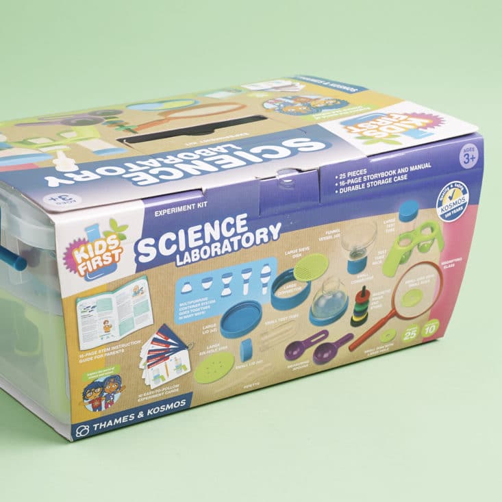 Amazon STEM Club July 2017 Review & Unboxing Ages 3-4 - Science Laboratory