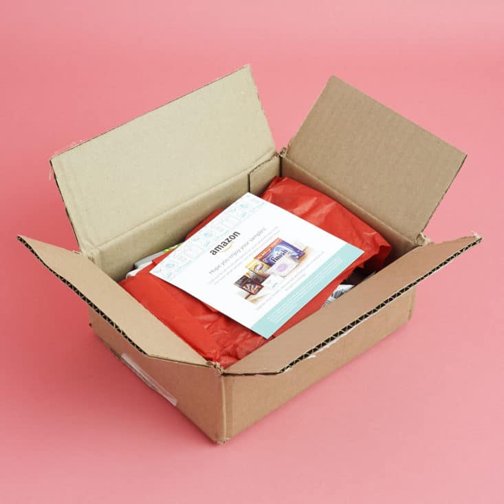 See the snacks, drink mixes, and supplements in the Amazon Nutrition and Wellness Sample Box for July 2017!