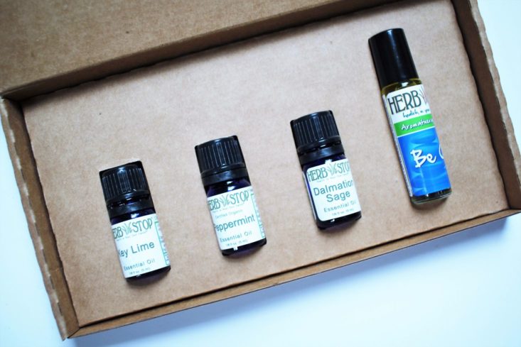 AromaBox July 2017 Essential Oils Subscription Box