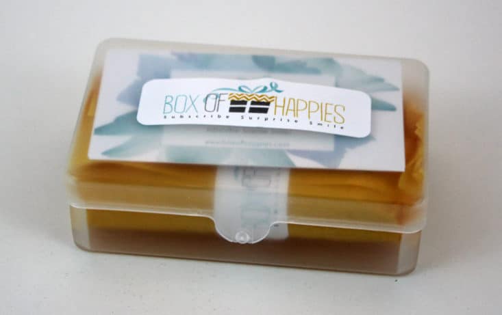 Box of Happies Mini July 2017 Artisan Subscription Box