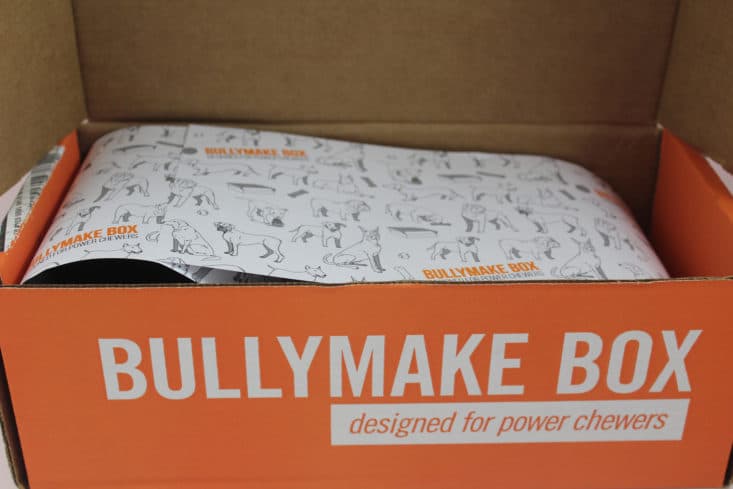 Bullymake Box July 2017 Dog Subscription Box