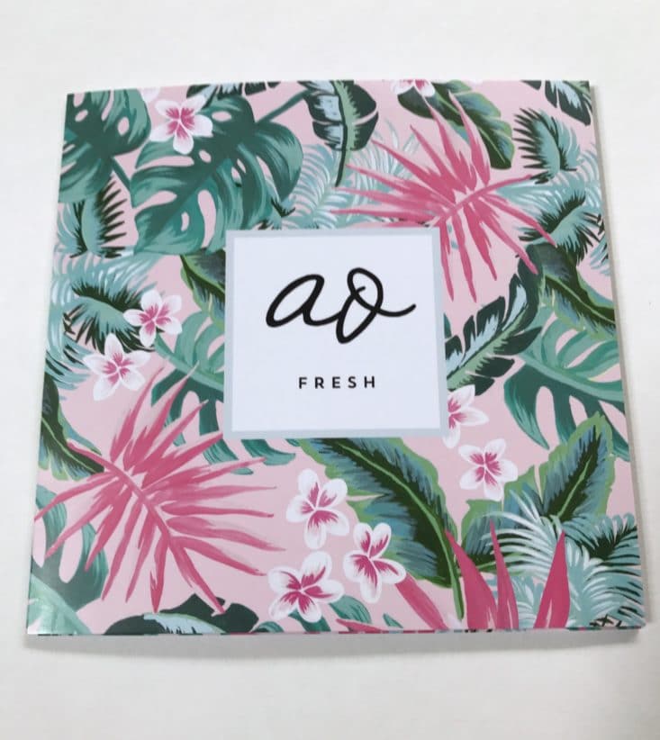 Clean Beauty Box by Art of Organics July 2017 Box
