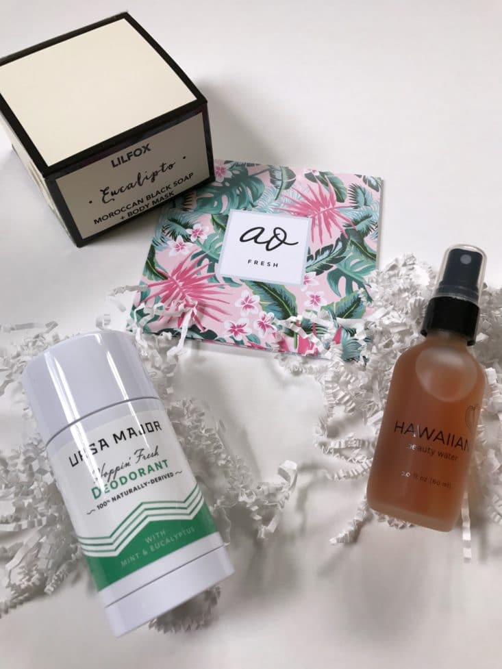 Clean Beauty Box by Art of Organics July 2017 Box