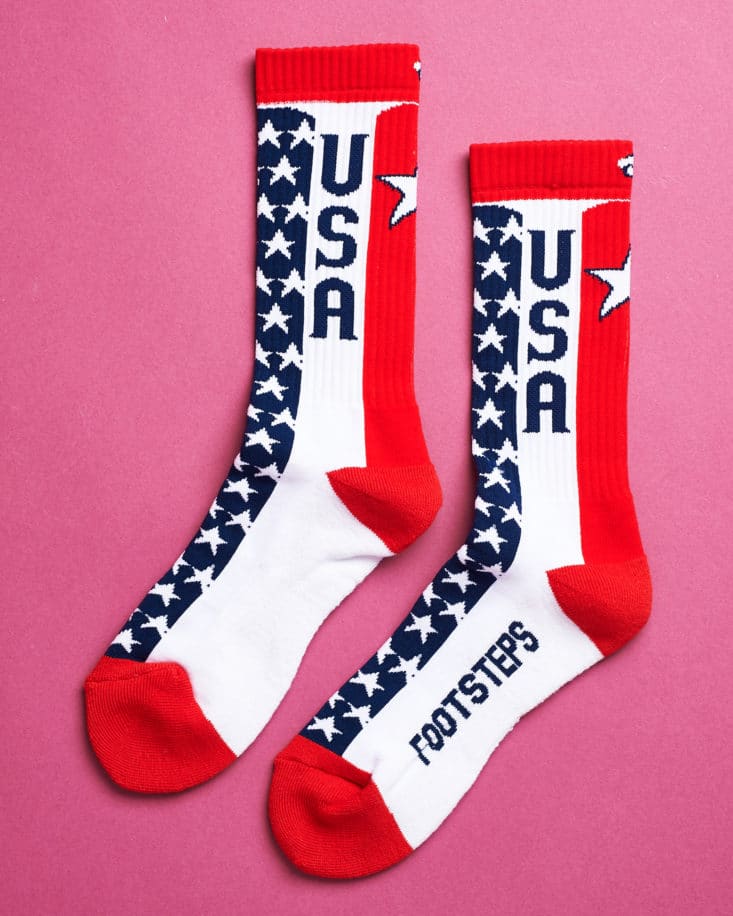 Read my review to check out the fun socks in the July 2017 Foot Steps box!