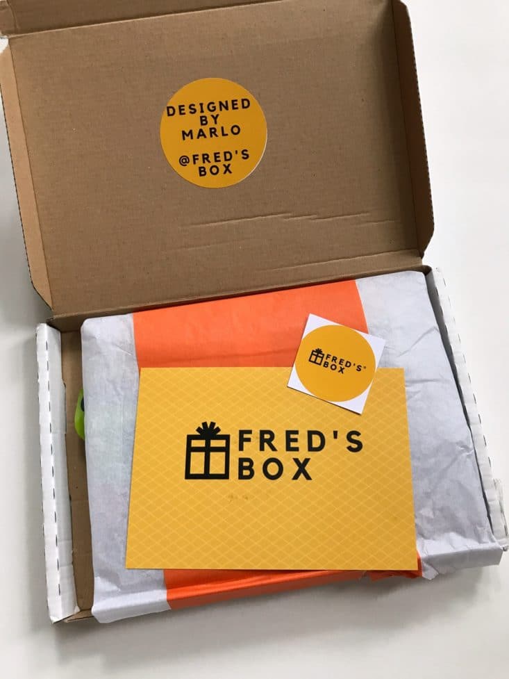 Fred's Box June 2017 Kid's Toy Subscription Box