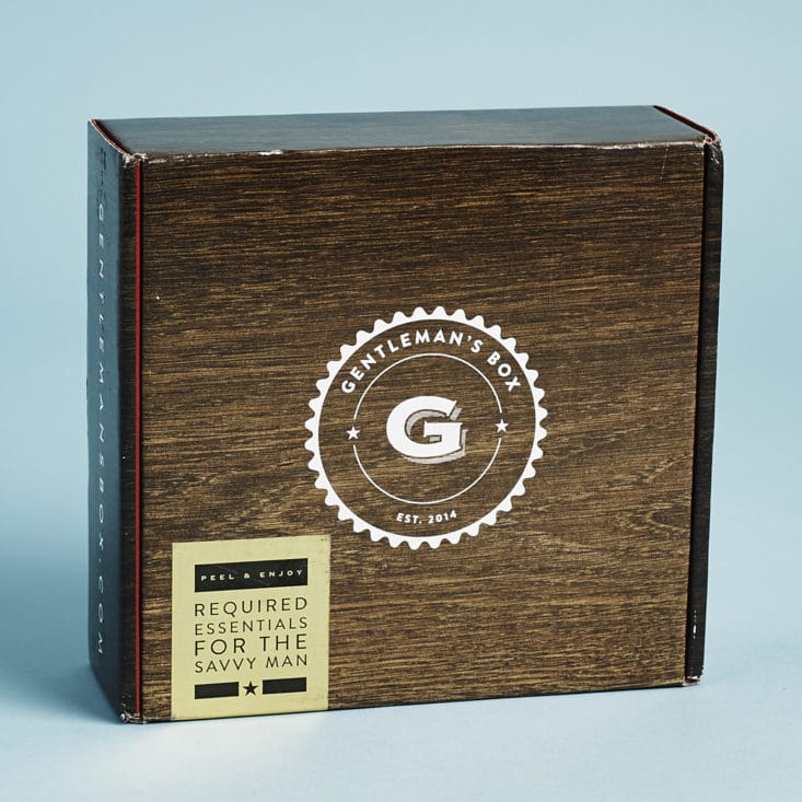 The Gentleman's Box July 2017 Men's Subscription Box