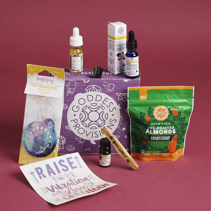 Read my review of the spiritual, holistic wellness items in the July 2017 Goddess Provisions box!