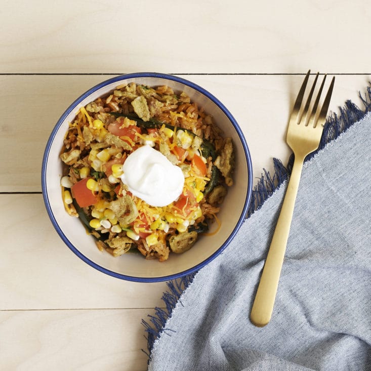 I'm making samosa burritos and chile rellenos rice casserole with my July 2017 Home Chef! Check it out!