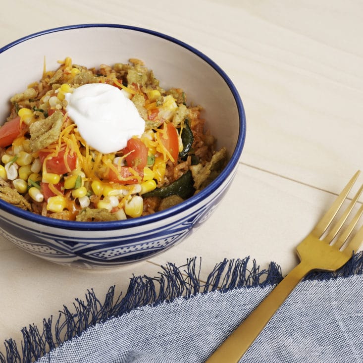 I'm making samosa burritos and chile rellenos rice casserole with my July 2017 Home Chef! Check it out!