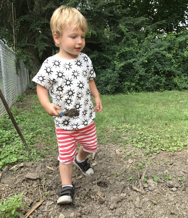 Little Starters July 2017 Review - Clothing Modeled by 2 Year Old