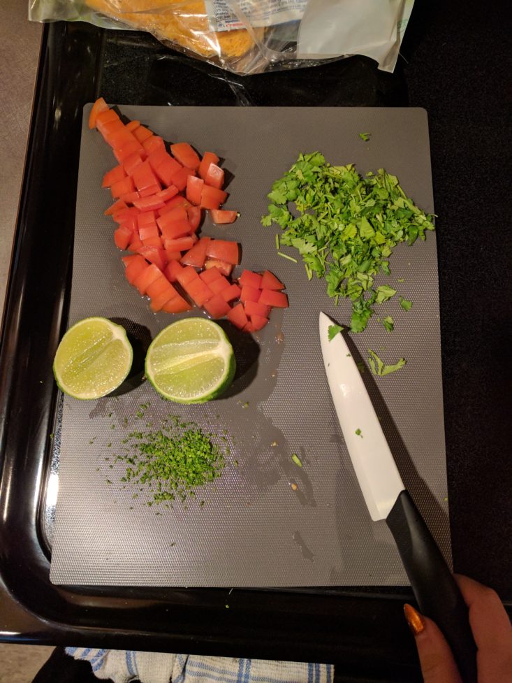 I'm making samosa burritos and chile rellenos rice casserole with my July 2017 Home Chef! Check it out!