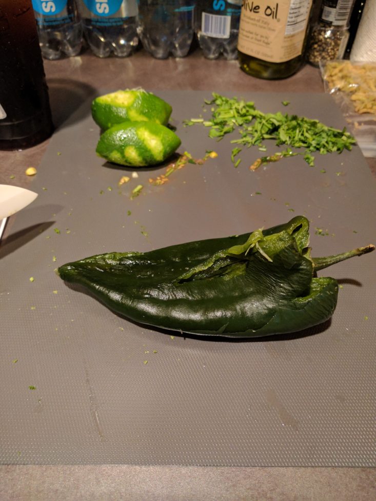 I'm making samosa burritos and chile rellenos rice casserole with my July 2017 Home Chef! Check it out!