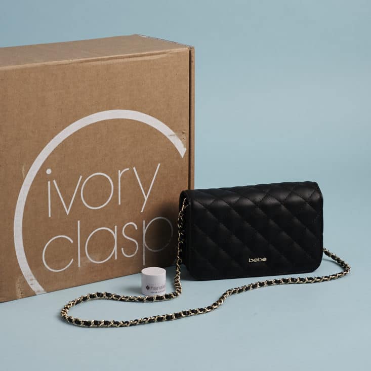 Check out my review of the handbag I got in the July 2017 Ivory Clasp subscription box!