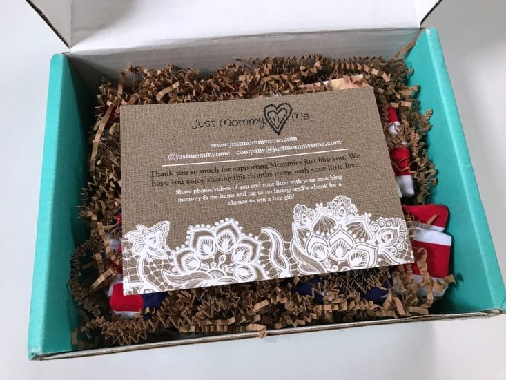 Just Mommy N Me June 2017 Mom and Kid Subscription Box