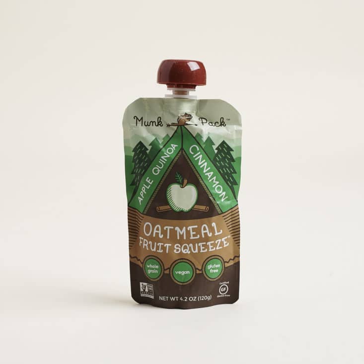 Little Hiker July 2017 Review - Munk Pack Oatmeal Fruit Squeeze