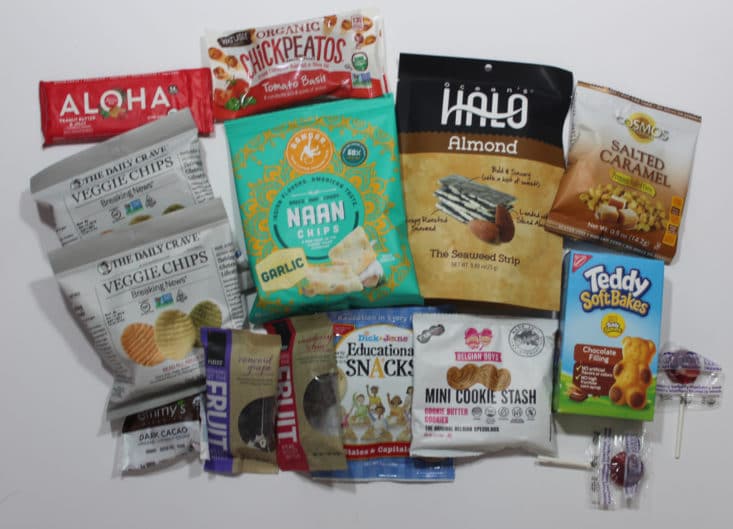 Love with Food Deluxe July 2017 Healthy Snack Subscription Box