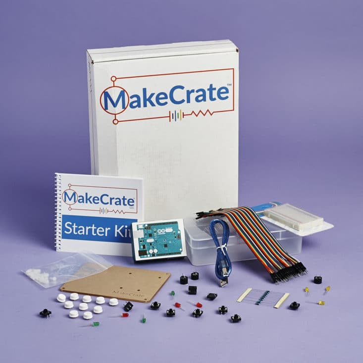 MakeCrate Starter Kit July 2017 Full Review & Unboxing