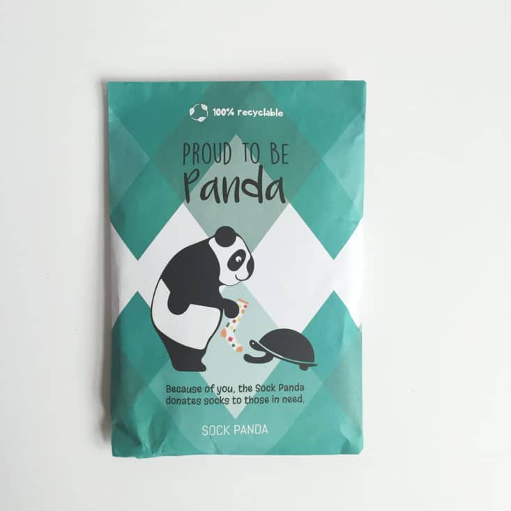 Panda Pals - Seas and Stars - July 2017 Kid's Sock Subscription Box