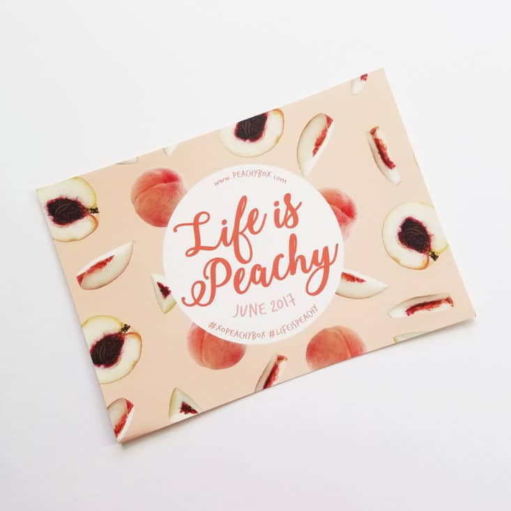 Check out my review of Peachy Box for June 2017!