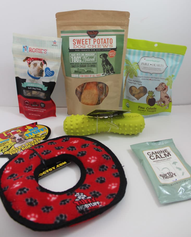 Pupjoy July 2017 Dog Subscription Box