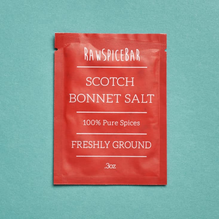 RawSpiceBar July 2017 Review - Scotch Bonnet Salt