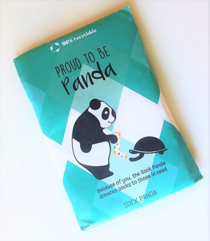 Sock Panda Tween July 2017 Sock Subscription Box