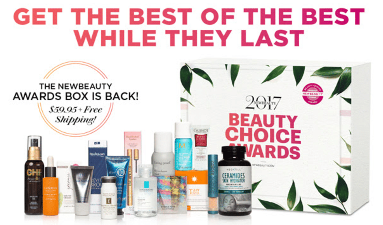 Beauty Choice Awards Limited Edition 2017 Box – Spoiler Updates!