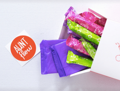 We love Aunt Flow! Check out the best period subscription boxes!