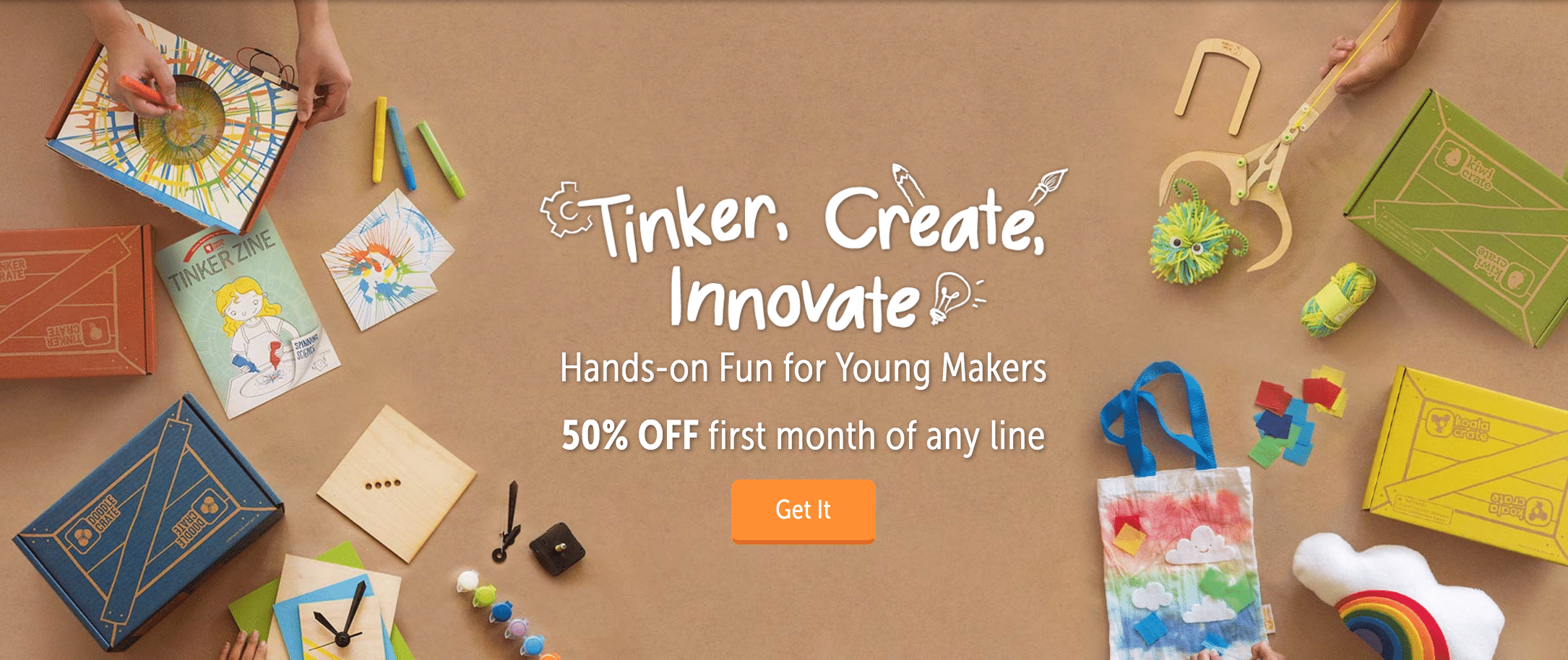 KiwiCo Flash Sale – 50% Off Your First Box!