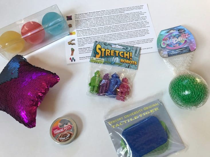 Sensory TheraPlay July 2017 Kid's Subscription Box