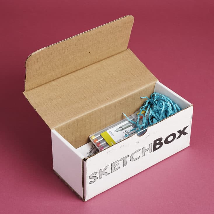Read my review to see what art supplies I got in my latest SketchBox!