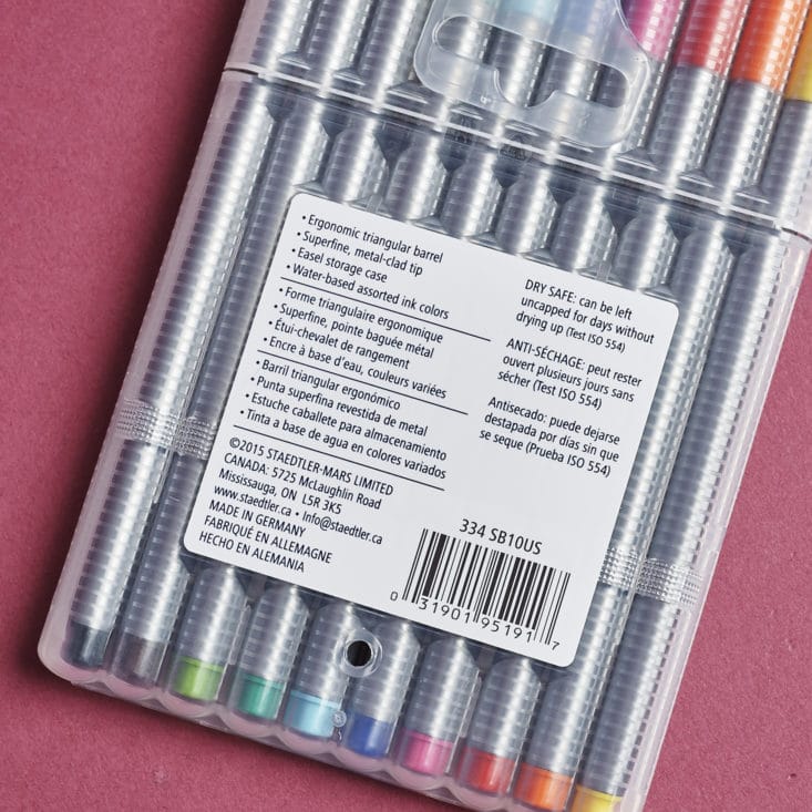 Read my review to see what art supplies I got in my latest SketchBox!