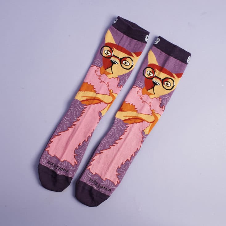 Check out the cute, quirky socks in my July 2017 Sock Panda women's subscription!