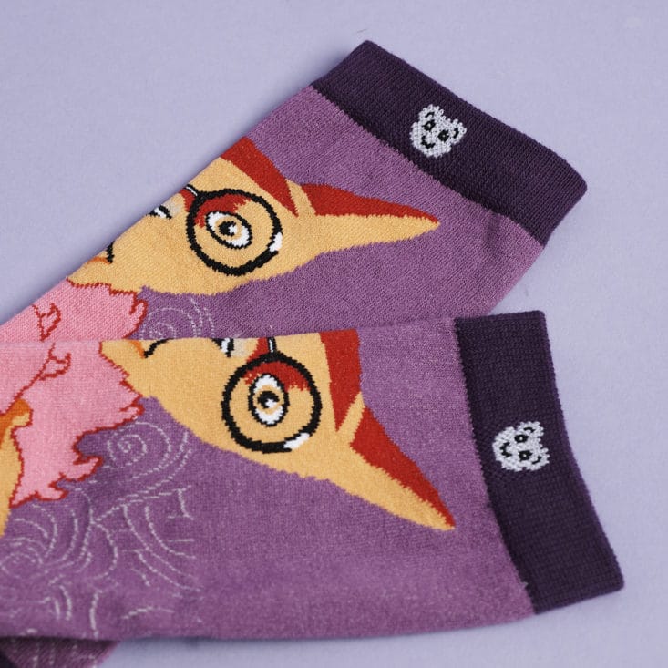 Check out the cute, quirky socks in my July 2017 Sock Panda women's subscription!