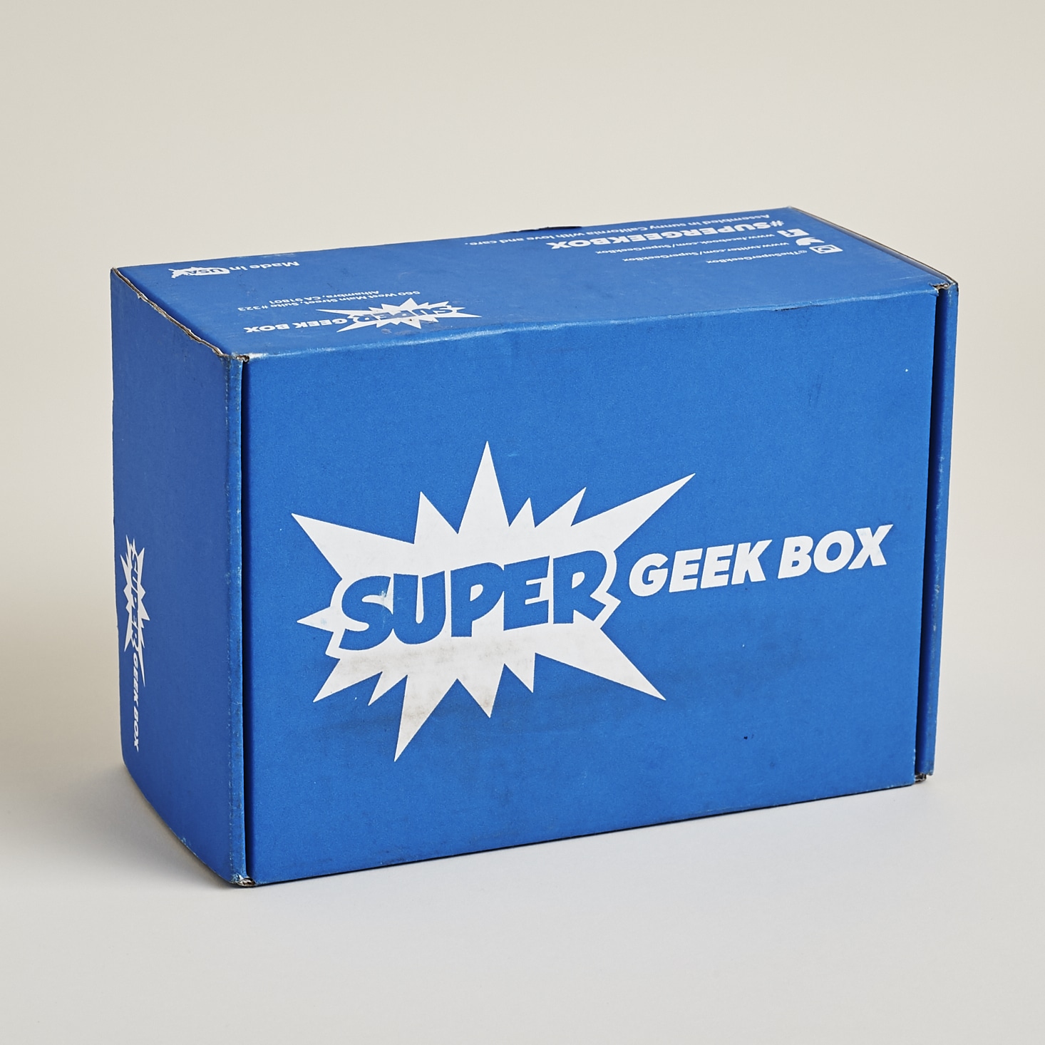 Super Geek Box Subscription Box Review + Coupon – July 2017