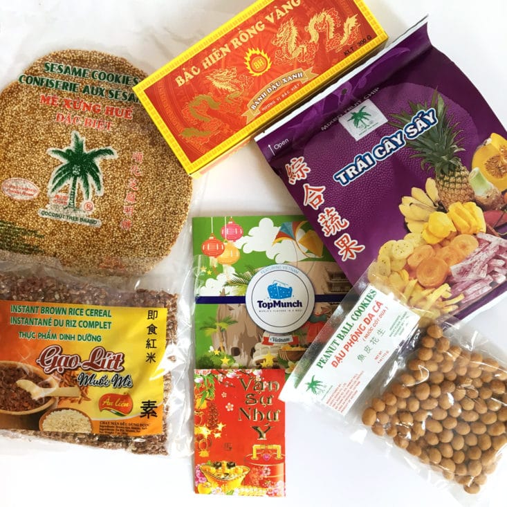 Top Munch Vietnam July 2017 Box