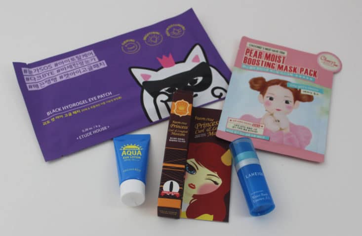 Miss Tutii Tutiibag July 2017 K-Beauty Subscription Box