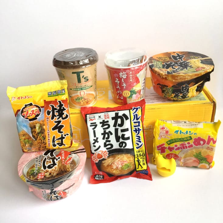 Umai Crate by Japan Crate July 2017 Ramen Noodle Food Subscription Box