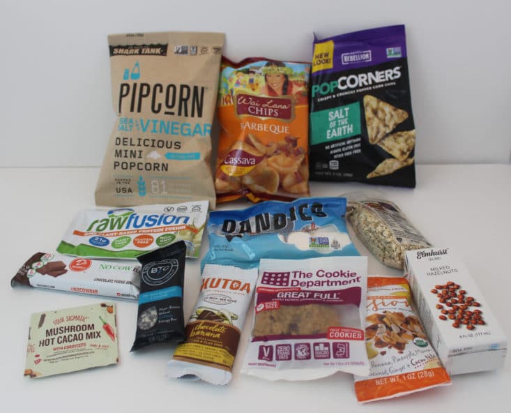 Vegan Cuts Snack July 2017 Box