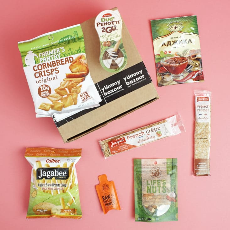 Read my review of the global snacks I got in my July 2017 Yummy Bazaar box!